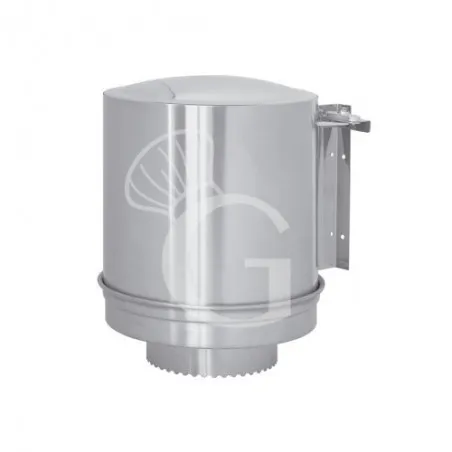 Subito Disponibile Portarotolo carta verticale a muro in inox Ø 250 mm x H 320 mm