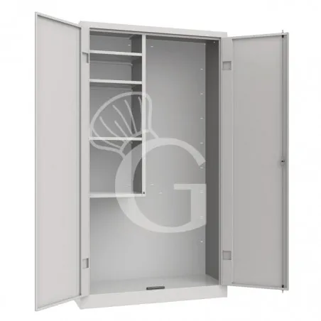 Più Venduto Armadio portascope monoblocco, 1000x400x1800 mm Colore standard RAL 7035