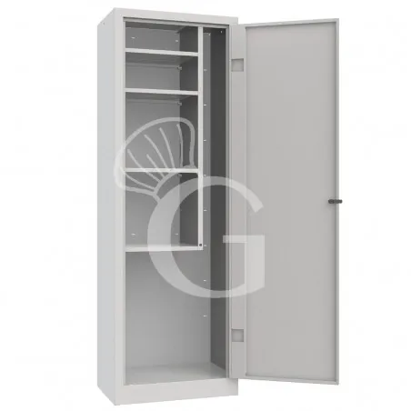 Armadio portascope monoblocco, 600x400x1800 mm Colore standard RAL 7035 Promo Stagionale