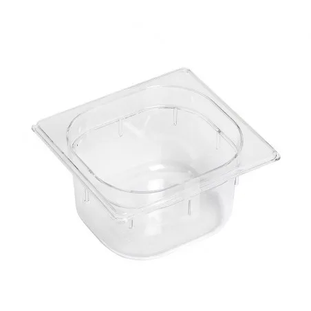 Contenitore impilabile GN1/6 in policarbonato - L 176 mm x P 162 mm x H 100 mm Affare