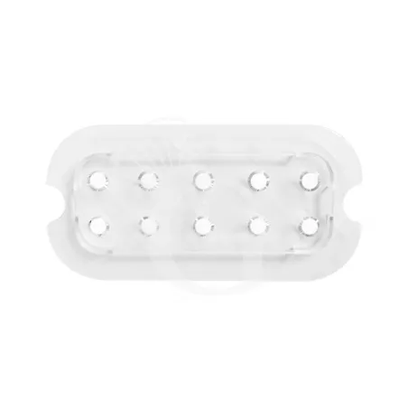 Falso fondo forato in policarbonato GN1/4 dimensioni L 205 mm x P 103 mm Super Prezzo