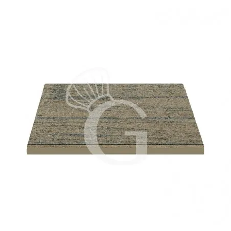 Piano quadrato in stratificato HPL blu wood, 600x600 mm, spessore 10 mm Offerta Del Giorno