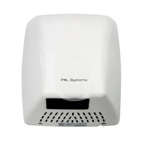 Asciugamani elettrico in ABS bianco inox L 252 mm x P 208 mm x H 273 mm Prezzo Di Fabbrica