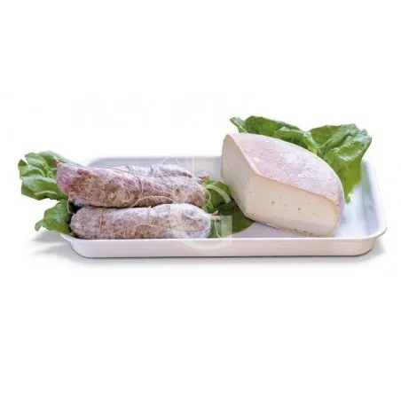 Vassoio antiassorbente per alimenti in metacrilato L 220 x P 440 x H 50 mm, colore bianco Soddisfatti O Rimborsati