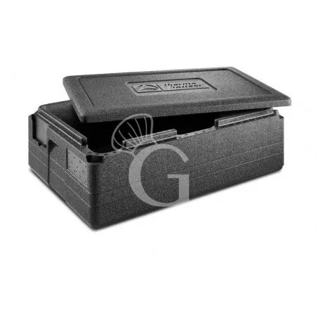 Contenitore Isotermico in polipropilene 30 LT per bacinelle GN1/2 L 600 mm x P 400 mm x H 230 mm Promozione