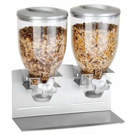 Saldi Dispenser cereali a mulino doppio L 360 mm x P 170 mm x H 395mm