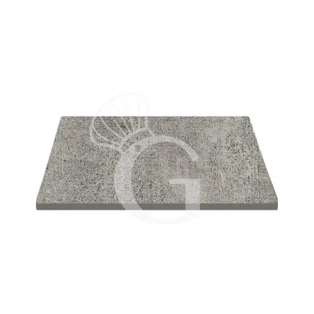 Prezzo Ridotto Piano quadrato in stratificato HPL brooklyn dark, 700x700 mm, spessore 10 mm