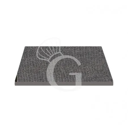 Acquista Ora Piano quadrato in stratificato HPL tex stone, 700x700 mm, spessore 10 mm
