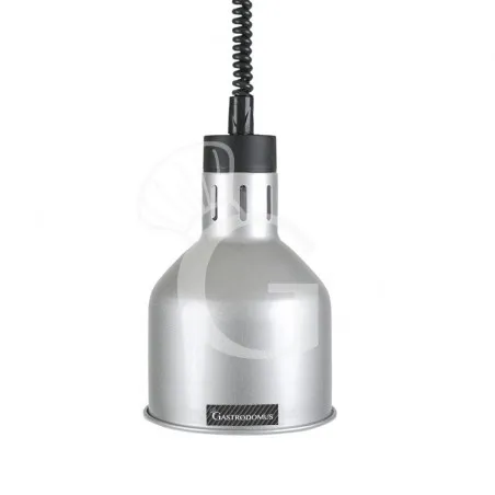 Nuovo Arrivo Lampada riscaldante color argento diametro 175 mm luce bianca