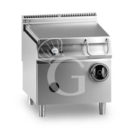 Brasiera a gas ribaltamento automatico capacità 80 LT L 800 mm x P 900 mm x H 870 mm Ultima Occasione
