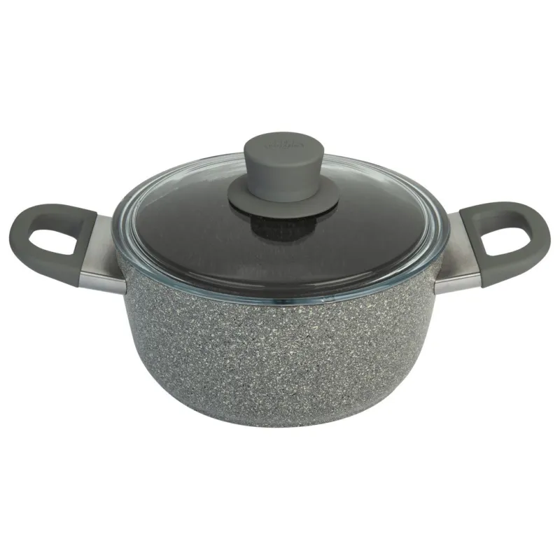 MURANO CASSERUOLA GRANITIUM 20 CM CON COPERCHIO Popolare