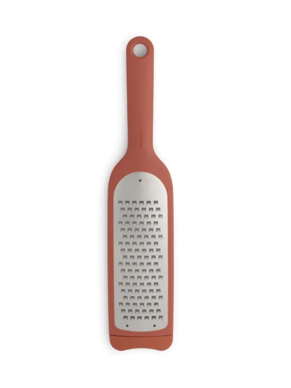 TASTY+ GRATTUGIA GROSSA CON CUSTODIA TERRACOTTA PINK Prezzo Conveniente