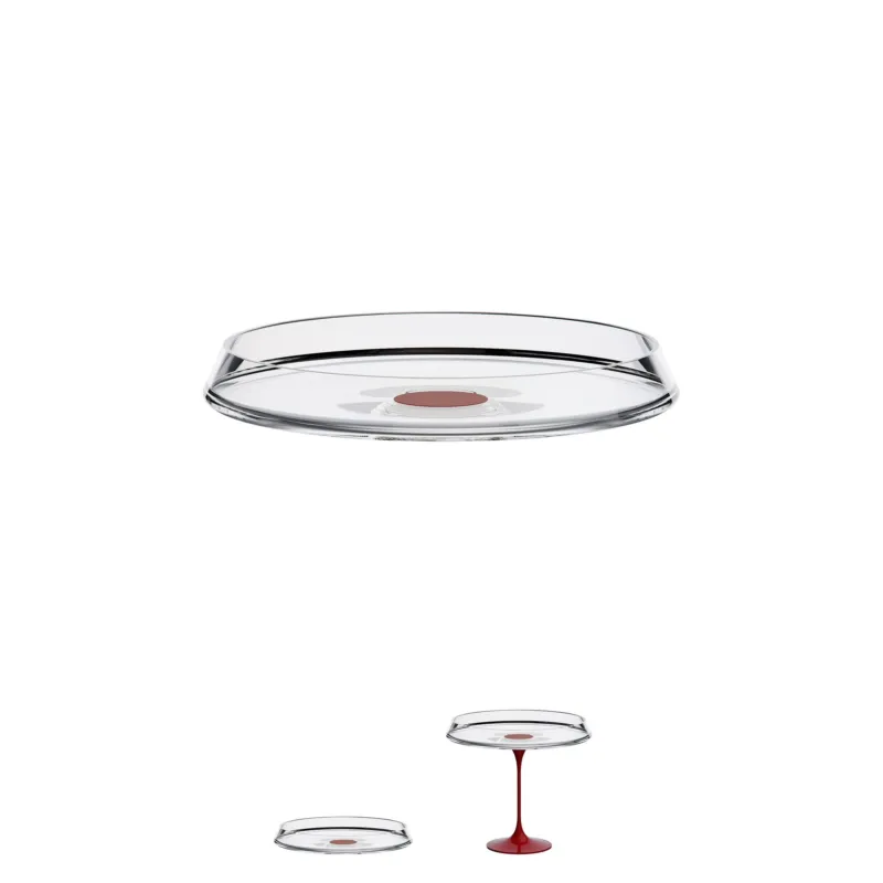 Prezzo Conveniente SPLITGLASS SNACKPLATE ROSSO