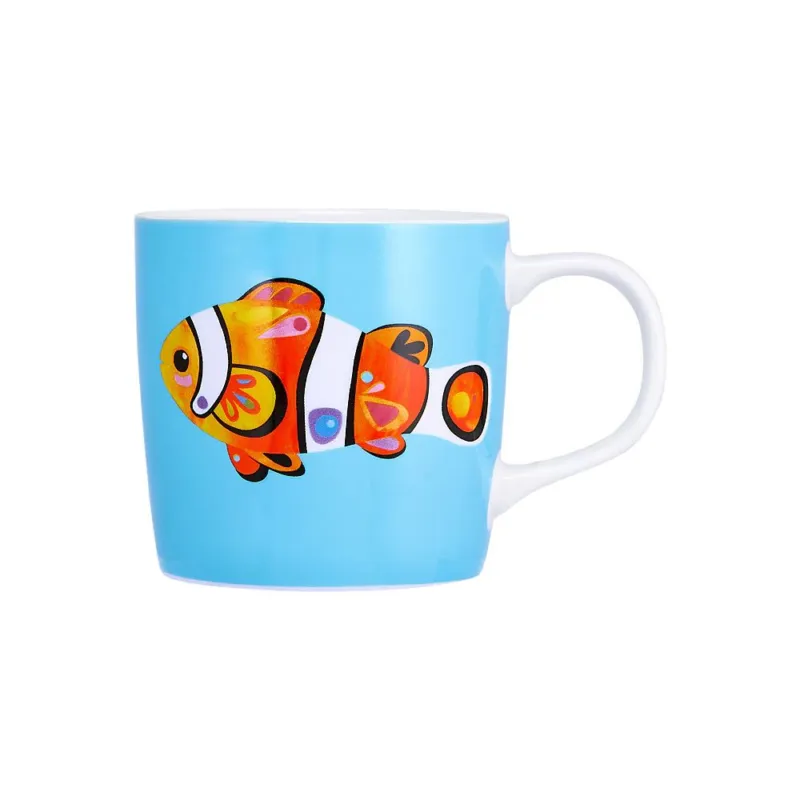 PETE CROMER OZZIE OCEAN MUG 370 ML CLOWN FISH Di Tendenza