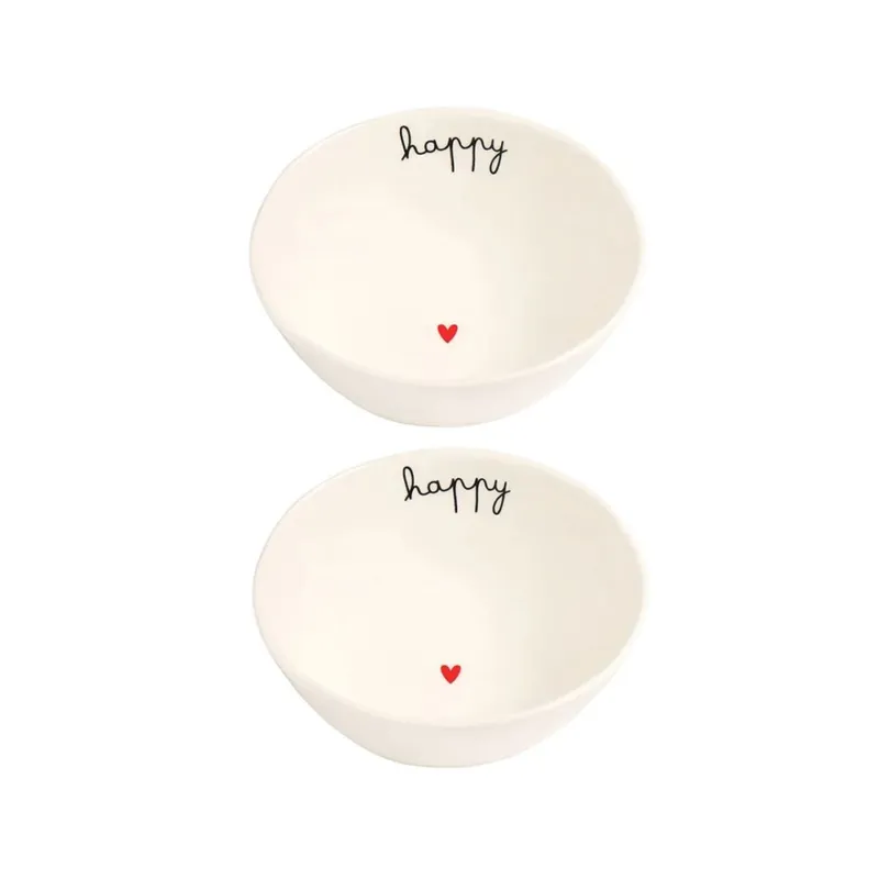 Prezzo Ridotto SET 2 COPPETTE HAPPY 15,5 CM