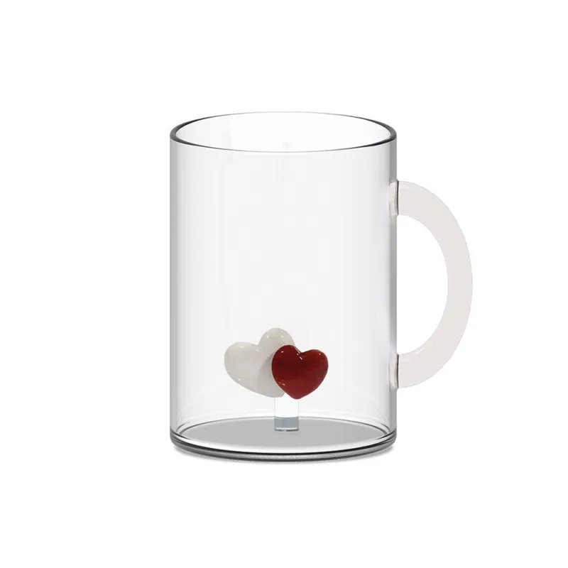 Più Venduto MONTEREY TAZZA VETRO BOROSILICATO CUORI 420 ML
