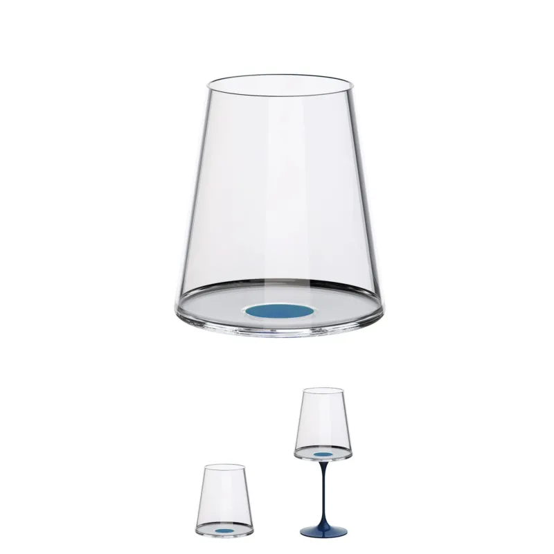 Offerta SPLITGLASS TUMBLER VINO ROSSO 2 PZ BLU