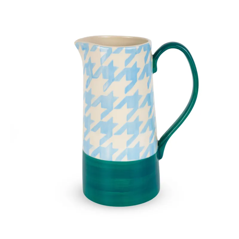 SINTRA CARAFFA 1,3 L PIED DE POULE AZZURRO A Buon Prezzo
