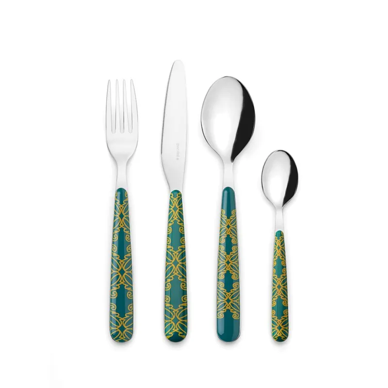 Affare FUSION SET 24 POSATE SMERALDO