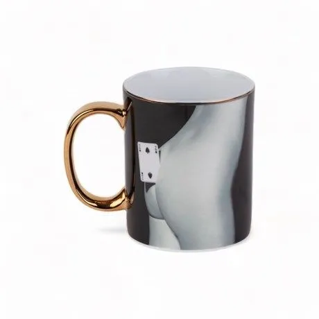Spedito Oggi TOILETPAPER HOME TAZZA IN PORCELLANA SPADES