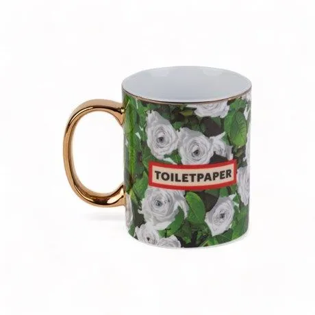 Promo Stagionale TOILETPAPER HOME TAZZA IN PORCELLANA ROSES