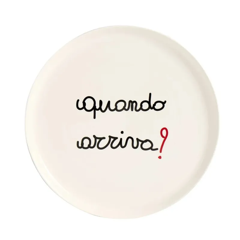Offerta Lampo PIATTO PIZZA QUANDO ARRIVA 31,5 CM