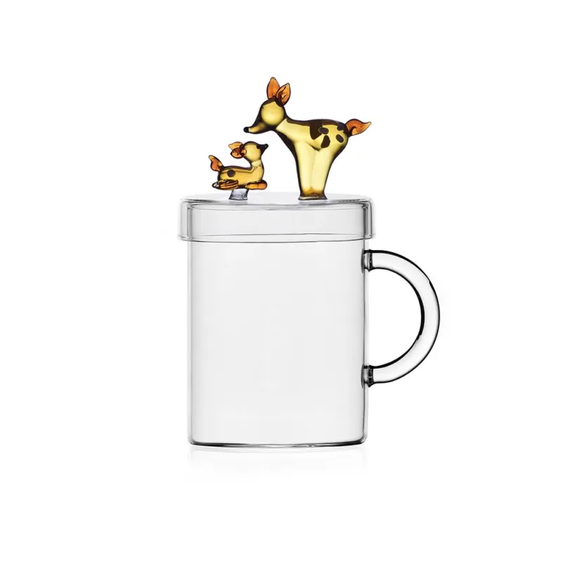 Affare TENDER TIES MUG CON COPERCHIO FAMIGLIA CERBIATTI