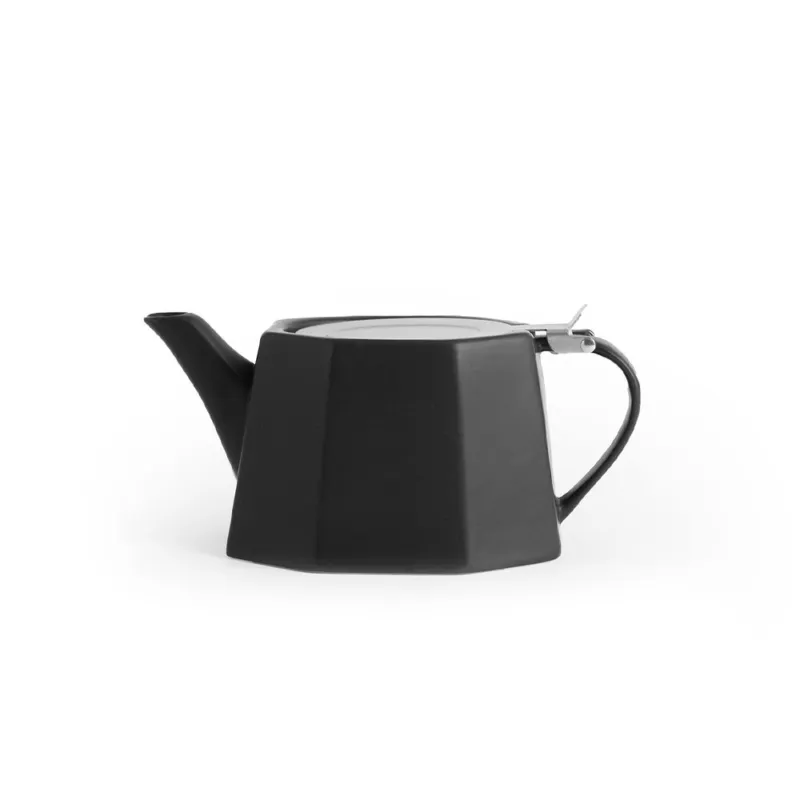 Novità TEIERA STONEWARE CON FILTRO INOX NERO 0,85 LT