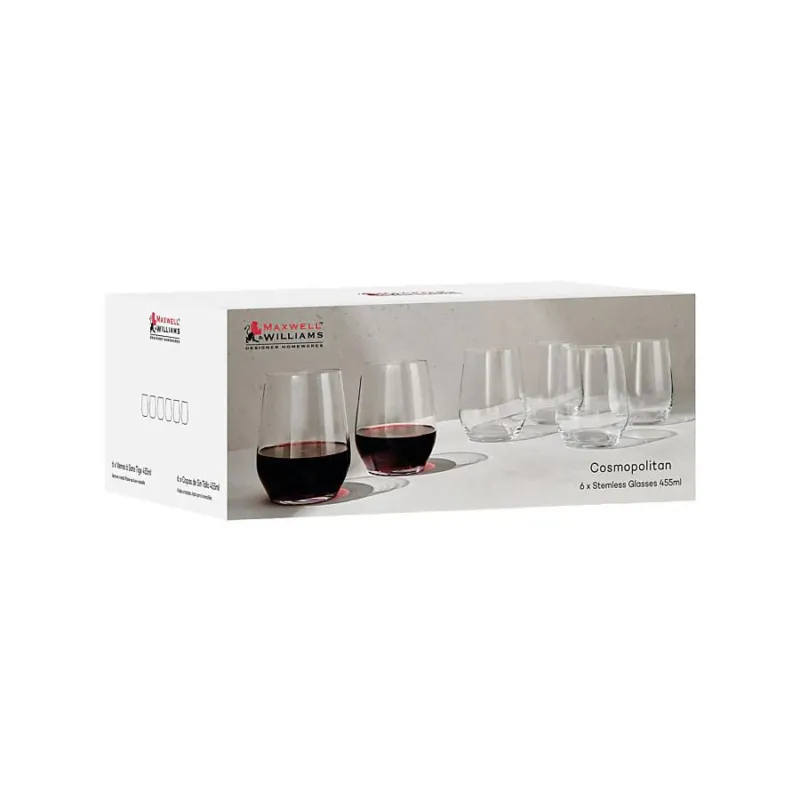 COSMOPOLITAN SET 6 PZ BICCHIERI 455 ML Prezzo Di Fabbrica
