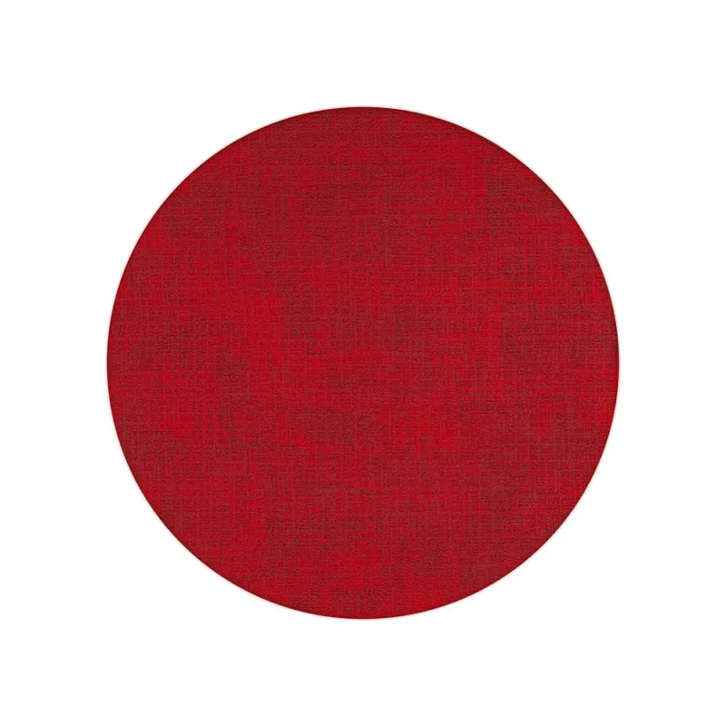 Pagamento Sicuro FABRIC TOVAGLIETTA TONDA DOUBLEFACE 38 CM ROSSA
