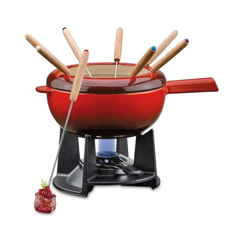 SAAS-FEE SERVIZIO FONDUTA 12 PZ ROSSO Saldi