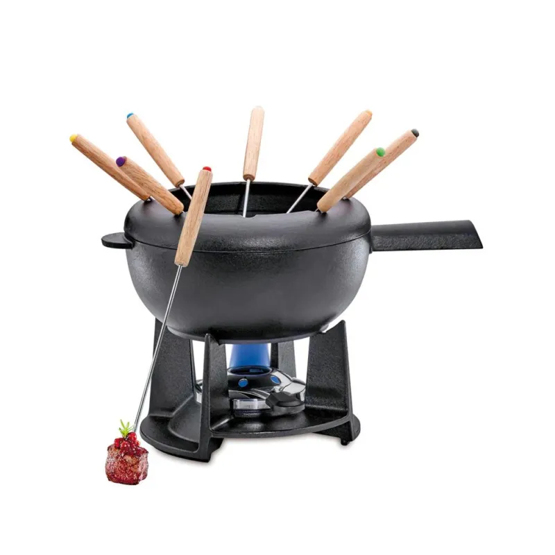 SAAS-FEE SERVIZIO FONDUTA 12 PZ NERO Sconto