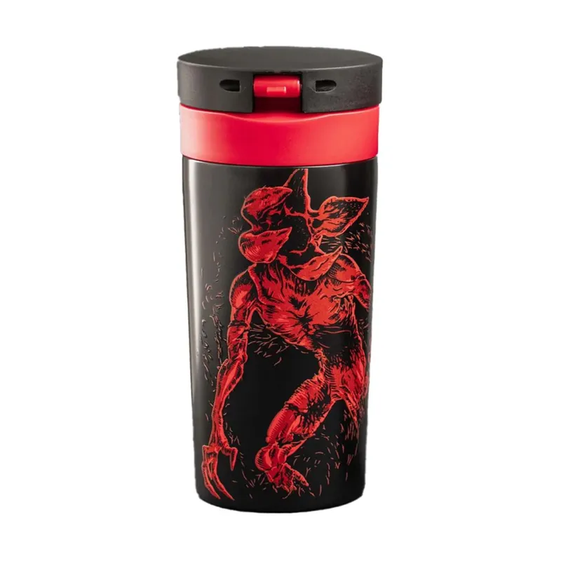 STRANGER THINGS TRAVEL MUG ACCIAO INOX 380 ML Occasione