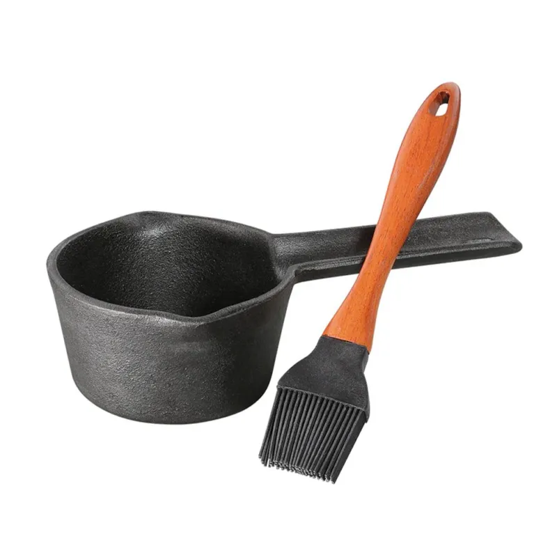 SET PER MARINATURA BBQ IN GHISA 400 ML Reso Gratuito