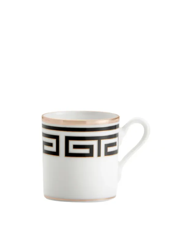 Offerta Ginori 1735 Tazza Caffè Labirinto Nero