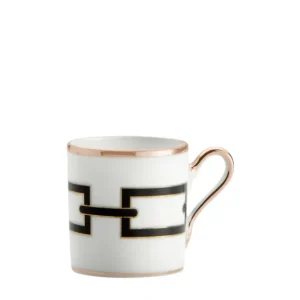 A Buon Prezzo Ginori 1735 Tazza Caffè Catene Nero