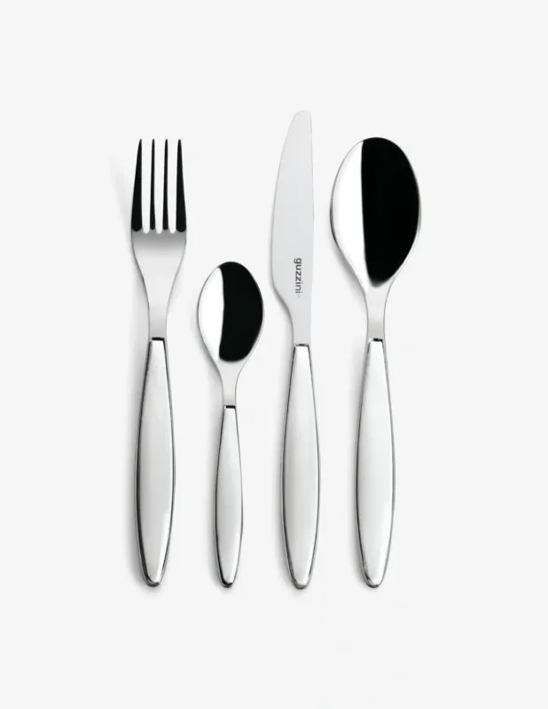 Guzzini FeelingSet Posate 24pz Bicolore Professionale