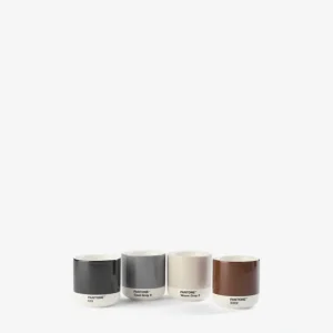 Solo Oggi Pantone Cortado Thermo Cup Set 4 pz 170 ml