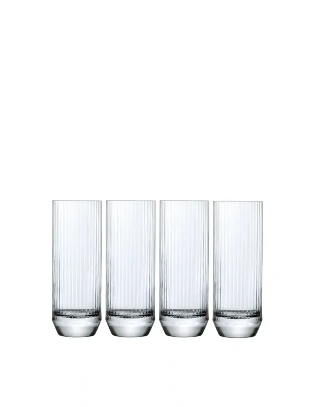 Prezzo Basso Nude Big Top bicchiere highball 430 cc set da 4