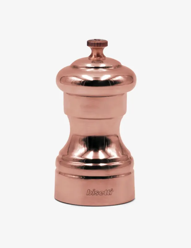 Bisetti Messina Copper Macina Pepe Lucido Rivestito In Rame Prezzo Scontato