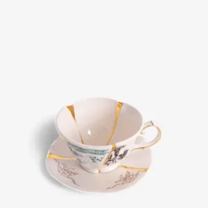 Di Tendenza Seletti Tazza da tè con Piattino Kintsugi