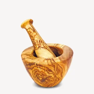 Arte Legno Mortaio Naturale Mega Economico