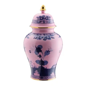 Ginori 1735 Vaso Potiche Piccolo Oriente Italiano Azalea Miglior Prezzo