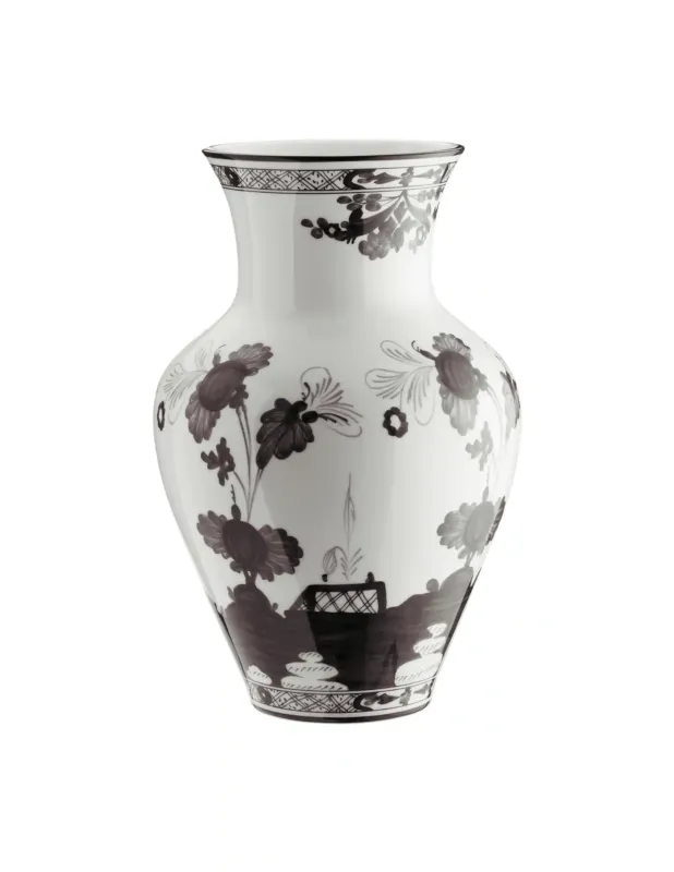 Ginori 1735 Vaso Ming Piccolo Oriente Italiano Albus Popolare