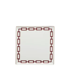 Ginori 1735 Piatto Svuotatasche Catene Scarlatto Must-Have