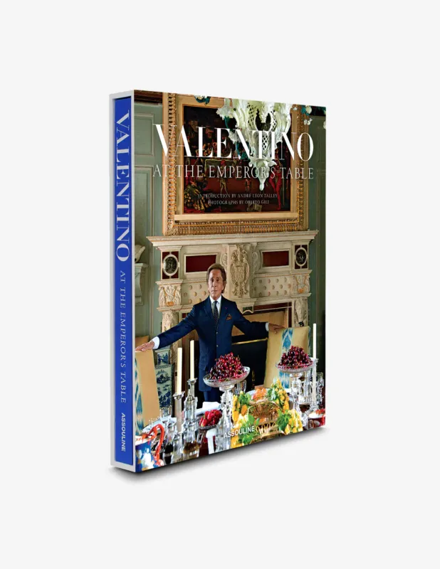 Esclusivo Assouline Valentino At the Emperor‘s Table Libro