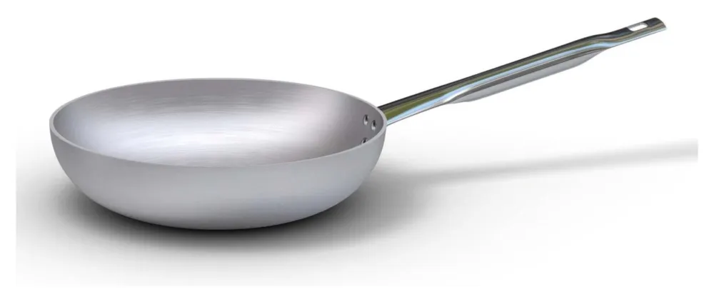 Popolare Padella Ballarini 6802 40 PROFESSIONALE SERIE 6800 alta Silver satinat