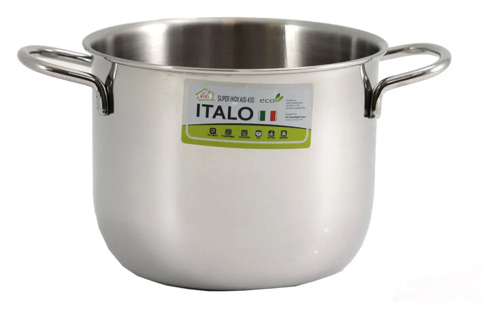 Ultime Pezzi Pentola Metalsomma 152 14 ITALO Cromo lucido