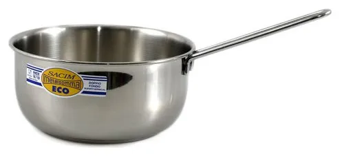 Casseruola Metalsomma 206 18 ECO 1 manico Cromo lucido Super Prezzo