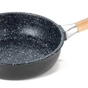 Padella Antik Ars 68.24PS PIERRESTONE alta con manico amovibile Nero Offerta Del Giorno
